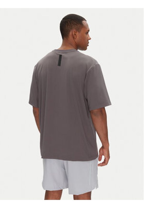 Adidas - adidas T-Shirt Z.N.E. JC5483 Szary Loose Fit. Kolor: szary. Materiał: syntetyk