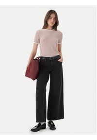 only - ONLY T-Shirt Tine 15315406 Czerwony Regular Fit. Kolor: czerwony. Materiał: wiskoza #3