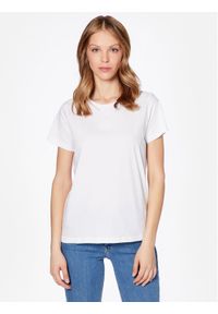 Lee T-Shirt L49EEHLJ 112330450 Biały Regular Fit. Kolor: biały. Materiał: bawełna