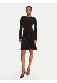 Guess Sukienka dzianinowa W5BK79 Z3902 Czarny Regular Fit. Kolor: czarny. Materiał: syntetyk #4