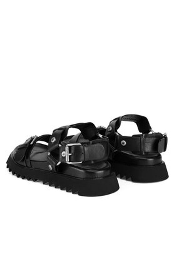 G-Star RAW - G-Star Raw Sandały DEBRA-25SS497. Czarny. Kolor: czarny. Materiał: skóra