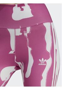 Adidas - adidas Legginsy THEBE MAGUGU HK5195 Fioletowy Tight Fit. Kolor: fioletowy. Materiał: syntetyk