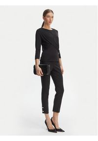 Rinascimento Bluzka CFC0127695003 Czarny Slim Fit. Kolor: czarny. Materiał: syntetyk #2