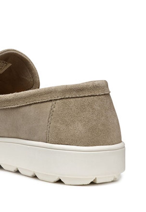 Geox Mokasyny U Spherica Ecub-1 U55GPD 00022 C5004 Beżowy. Kolor: beżowy. Materiał: zamsz, skóra