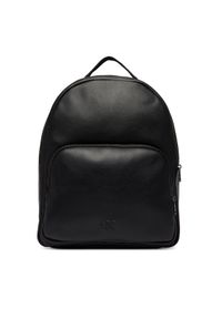 Calvin Klein Plecak Webbing Strap Round Backpack LV04D3282G Czarny. Kolor: czarny. Materiał: skóra #1