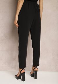 Renee - Czarne Spodnie Cygaretki Zalko. Okazja: na co dzień. Kolor: czarny. Styl: klasyczny, elegancki, casual