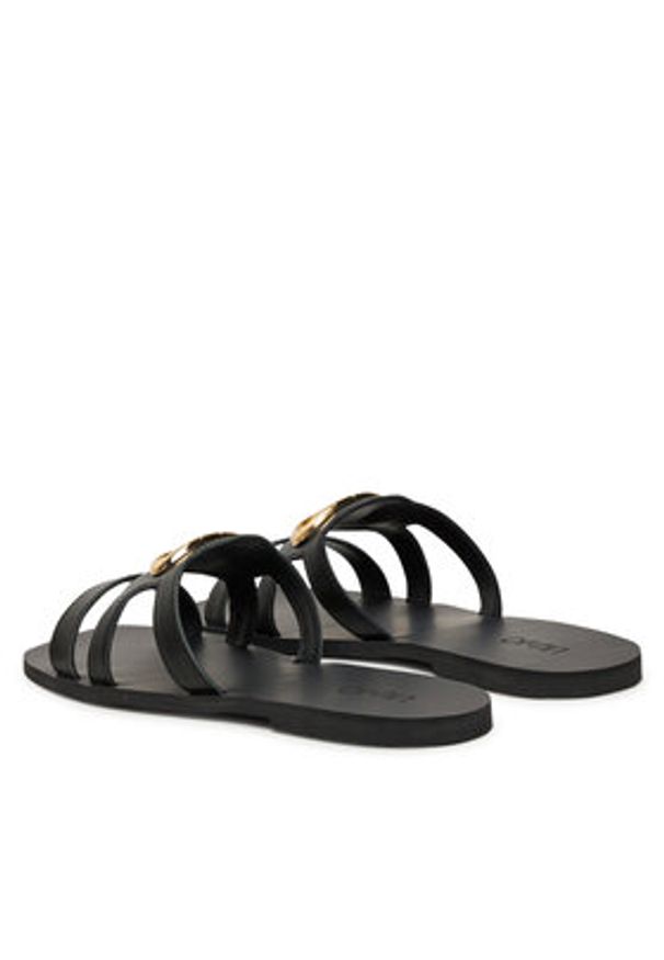 Liu Jo Klapki Saba 11 SA5083 P0102 Czarny. Kolor: czarny. Materiał: skóra