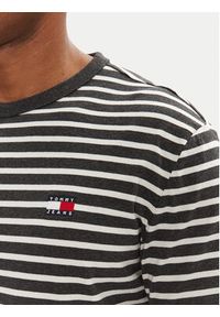 Tommy Jeans Longsleeve Breton DM0DM20803 Szary Regular Fit. Kolor: szary. Materiał: bawełna. Długość rękawa: długi rękaw #3