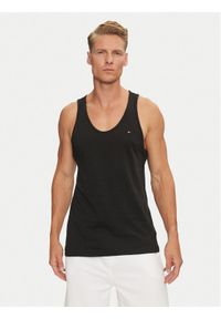 TOMMY HILFIGER - Tommy Hilfiger Komplet 3 tank topów UM0UM03387 Czarny Regular Fit. Kolor: czarny. Materiał: bawełna #1