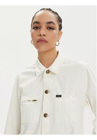 Lee Sukienka jeansowa Unionall 112349527 Écru Regular Fit. Materiał: bawełna #3
