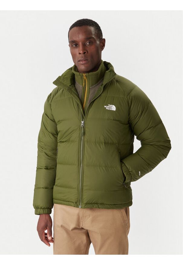 The North Face Kurtka puchowa Hydrenalite NF0A88XU Zielony Regular Fit. Kolor: zielony. Materiał: syntetyk