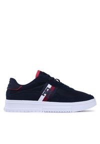 TOMMY HILFIGER - Sneakersy Tommy Hilfiger. Kolor: niebieski