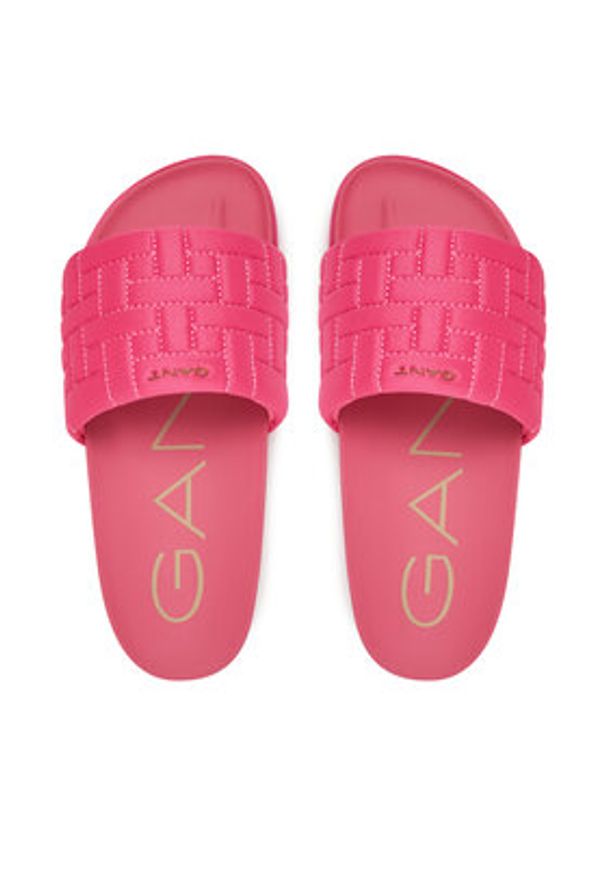 GANT - Gant Klapki 30507939 Różowy. Kolor: różowy. Materiał: materiał