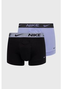 Nike bokserki (2-pack) męskie kolor fioletowy. Kolor: fioletowy