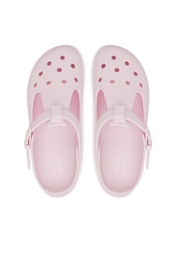 Crocs Klapki Classic Mary Jane Clog 210581 Różowy. Kolor: różowy
