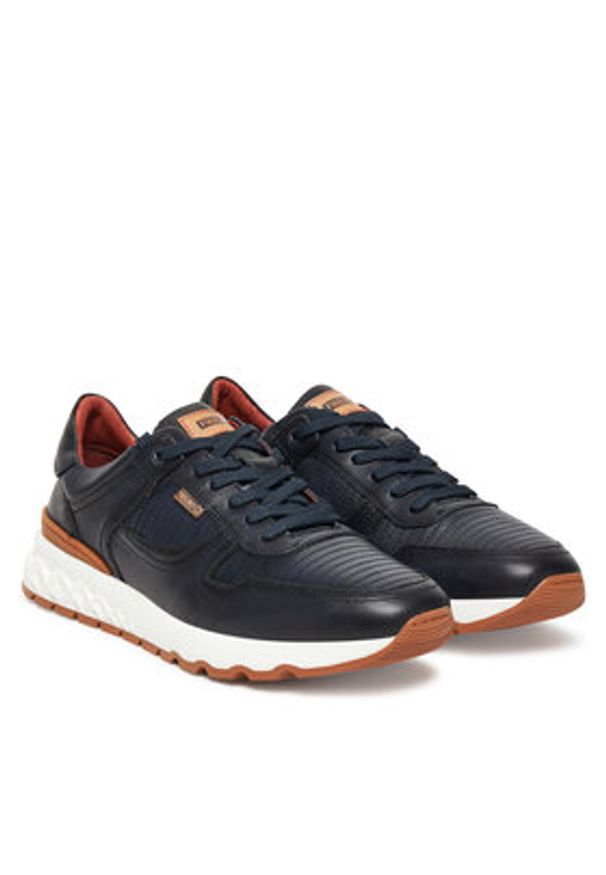Pikolinos Sneakersy M8R-6239C1 Granatowy. Kolor: niebieski. Materiał: skóra