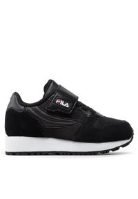 Fila Sneakersy Retroque Velcro Kids FFK0036.80010 Czarny. Kolor: czarny. Materiał: materiał #1