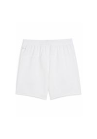 Puma - Młodzieżowe szorty Olympique Marsylia 25/26 PUMA White Bleu Azur Blue. Kolor: biały, wielokolorowy, niebieski. Materiał: tkanina. Sport: piłka nożna