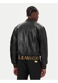 Versace Jeans Couture Kurtka skórzana 79GAVP06 CPPS3 Czarny Regular Fit. Kolor: czarny. Materiał: skóra #6