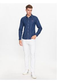 Levi's® Koszula jeansowa Battery Housemark 86625-0023 Niebieski Slim Fit. Kolor: niebieski. Materiał: jeans, bawełna