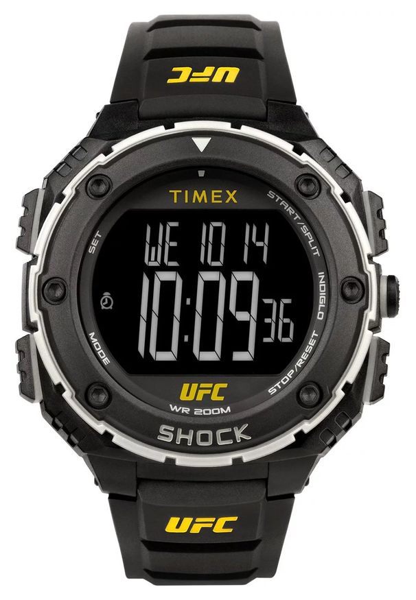 Timex - Zegarek Męski TIMEX UFC Oversize TW4B27200. Rodzaj zegarka: cyfrowe. Materiał: tworzywo sztuczne