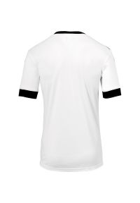 UHLSPORT - Koszulka sportowa męska Uhlsport Offense 23. Kolor: biały, wielokolorowy, czarny. Materiał: poliester. Długość rękawa: krótki rękaw. Długość: krótkie