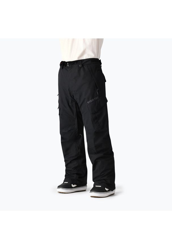 GEOLOGIC - Spodnie snowboardowe męskie 686 Smarty 3-in-1 Cargo. Kolor: czarny. Sezon: zima. Sport: snowboard