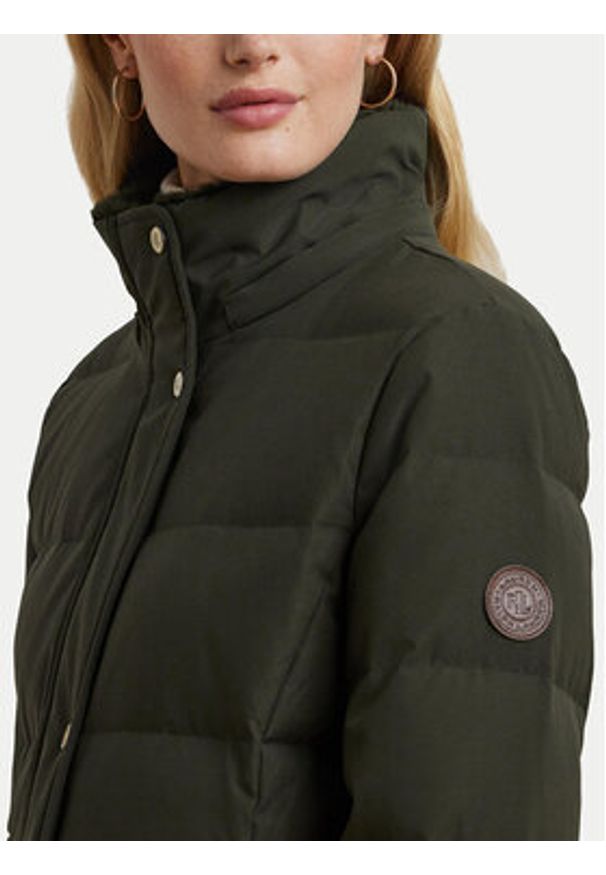 Lauren Ralph Lauren - LAUREN RALPH LAUREN Płaszcz zimowy 297957509005 Zielony Regular Fit. Kolor: zielony. Materiał: syntetyk. Sezon: zima