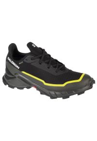 salomon - Buty Salomon Alphacross 5 Gtx 474604 czarne. Kolor: czarny. Szerokość cholewki: normalna. Technologia: Gore-Tex