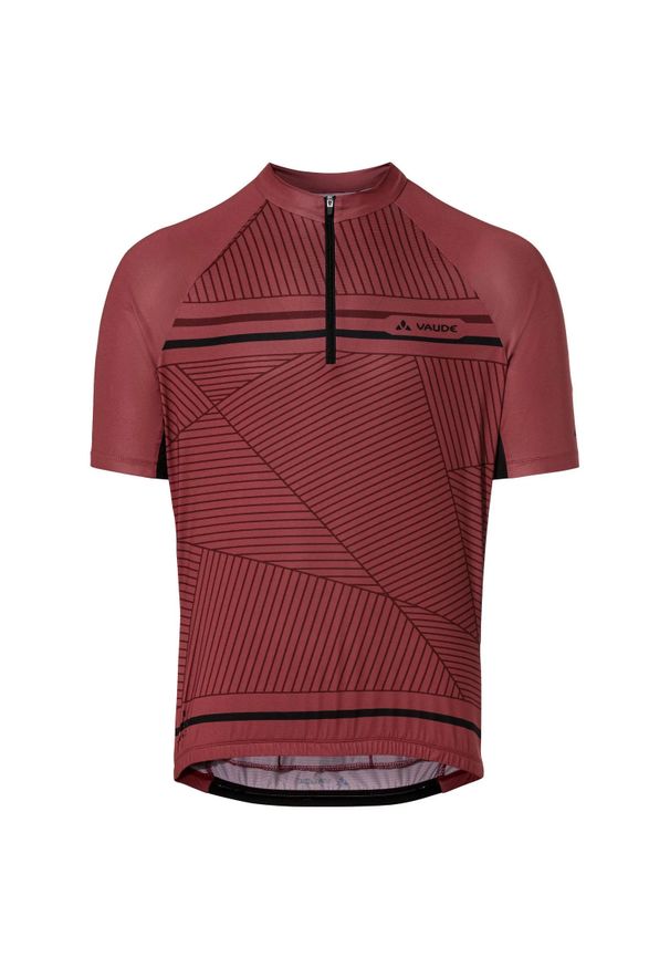 Vaude - Koszulka z zamkiem błyskawicznym 1/2 VAUDE Posta LE II. Kolor: czerwony, wielokolorowy, różowy. Sport: kolarstwo