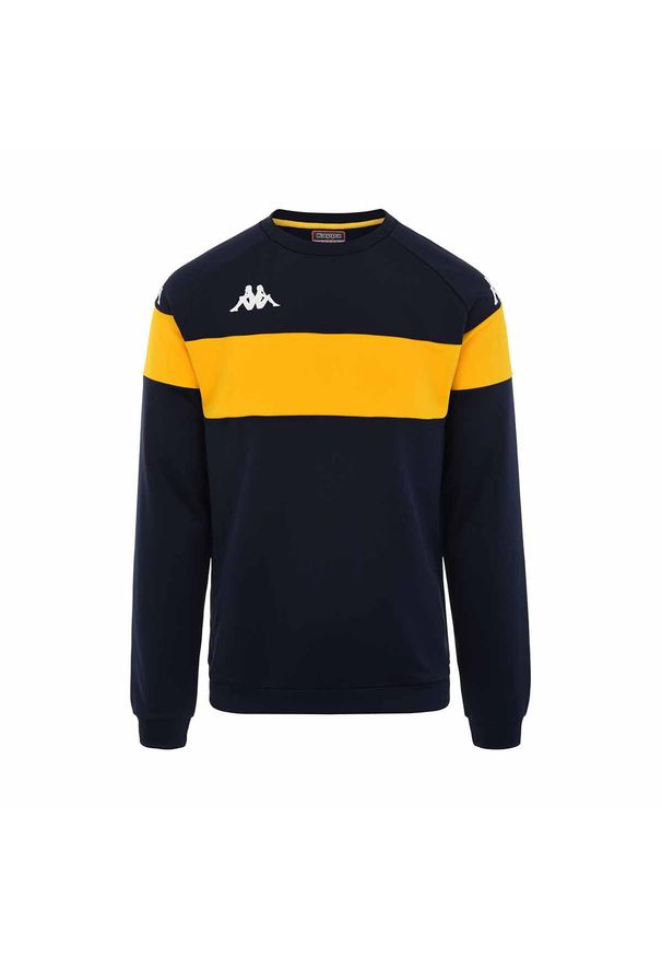Bluza dziecięca Kappa Dido. Kolor: wielokolorowy, niebieski, żółty. Sport: piłka nożna