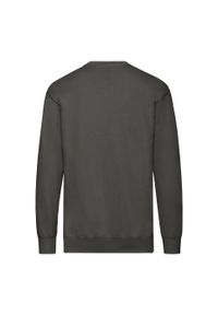 FRUIT OF THE LOOM - Lekka Bluza Rozpinana Unisex Dla Dorosłych. Kolor: szary