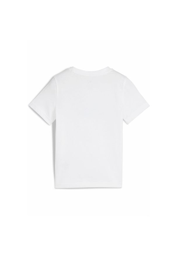 Koszulka Puma Ess No. 1 Logo Tee Ps, Dzieci. Kolor: biały. Materiał: bawełna, materiał