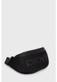 DKNY - Dkny nerka kolor czarny. Kolor: czarny. Wzór: aplikacja