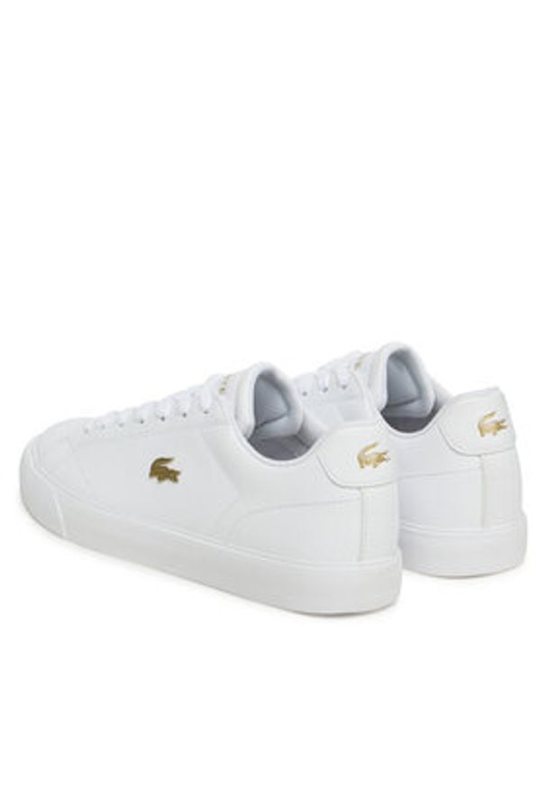 Lacoste Sneakersy Lerond Set 225 1 Cfa 750CFA0014216 Biały. Kolor: biały. Materiał: skóra