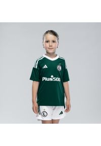 Adidas - Koszulka piłkarska dla dzieci adidas Legia Warszawa 23/24. Kolor: wielokolorowy, zielony, biały. Sport: piłka nożna