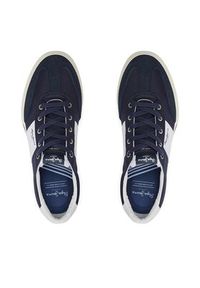 Pepe Jeans Sneakersy Kenton Strap M PMS31042 Granatowy. Kolor: niebieski. Materiał: materiał #3