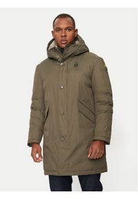 Blauer Parka 24WBLUK11208 Zielony Regular Fit. Kolor: zielony. Materiał: syntetyk