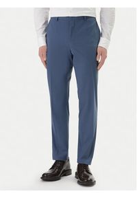 Hugo - HUGO Garnitur Henry/Getlin232X 50547345 Niebieski Slim Fit. Kolor: niebieski. Materiał: wełna #3