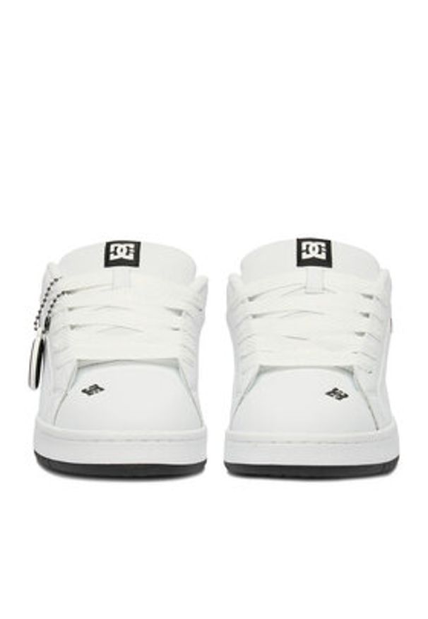 DC Shoes Sneakersy CEOWB-V5-10116 Biały. Kolor: biały. Materiał: skóra