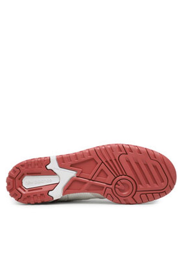 New Balance Sneakersy BB550STF Biały. Kolor: biały. Materiał: skóra