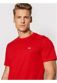 Tommy Jeans T-Shirt Tjm Classics DM0DM09598 Czerwony Regular Fit. Kolor: czerwony. Materiał: bawełna #4