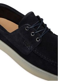 BOSS Półbuty Randal 50557725 Granatowy. Kolor: niebieski. Materiał: zamsz, skóra #3