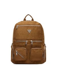 Guess Jeans Plecak CWBEO-GUESS-B-006-09 Brązowy. Kolor: brązowy. Materiał: skóra #3