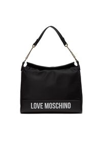 Love Moschino - LOVE MOSCHINO Torebka JC4256PP0IKE100A Czarny. Kolor: czarny. Materiał: skórzane #1