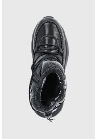 EA7 Emporio Armani Śniegowce X8M002.XK230.R926 kolor czarny. Nosek buta: okrągły. Kolor: czarny. Materiał: guma #5