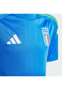 Adidas - Koszulka Italy 24 Home Kids. Kolor: niebieski. Materiał: materiał