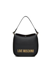 Love Moschino - LOVE MOSCHINO Torebka JC4191PP0HKD0000 Czarny. Kolor: czarny. Materiał: skórzane #1