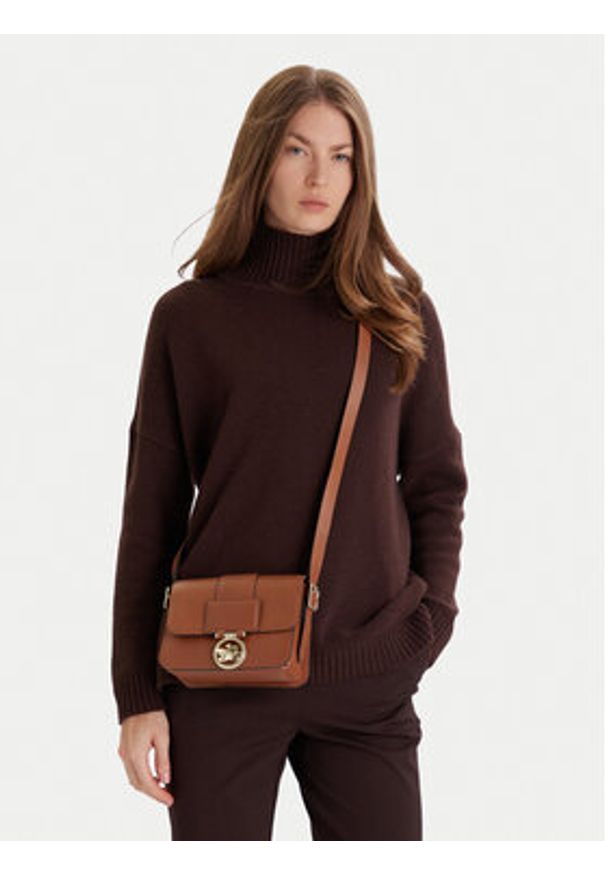 Longchamp Torebka 10174HAU Brązowy. Kolor: brązowy. Materiał: skórzane