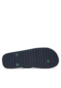 Jack & Jones - Jack&Jones Japonki Jfwlogo Palm Print Flip Flop Ln 12230642 Granatowy. Kolor: niebieski. Wzór: nadruk